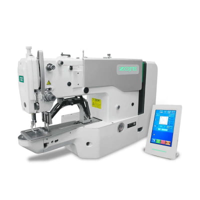 Máquina de costura travete eletrônica leve 60x40mm direct drive ZJ-1900DSS-0604-3-P-J-TP-V4 