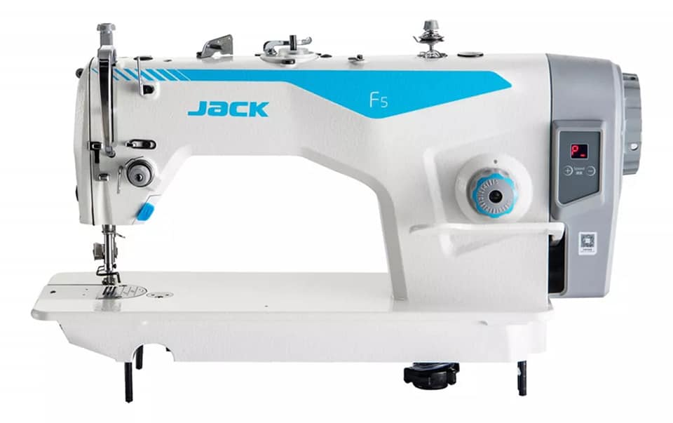 Maquina de Costura Reta Jack F5 Direct Drive Com aparelho de tapete 